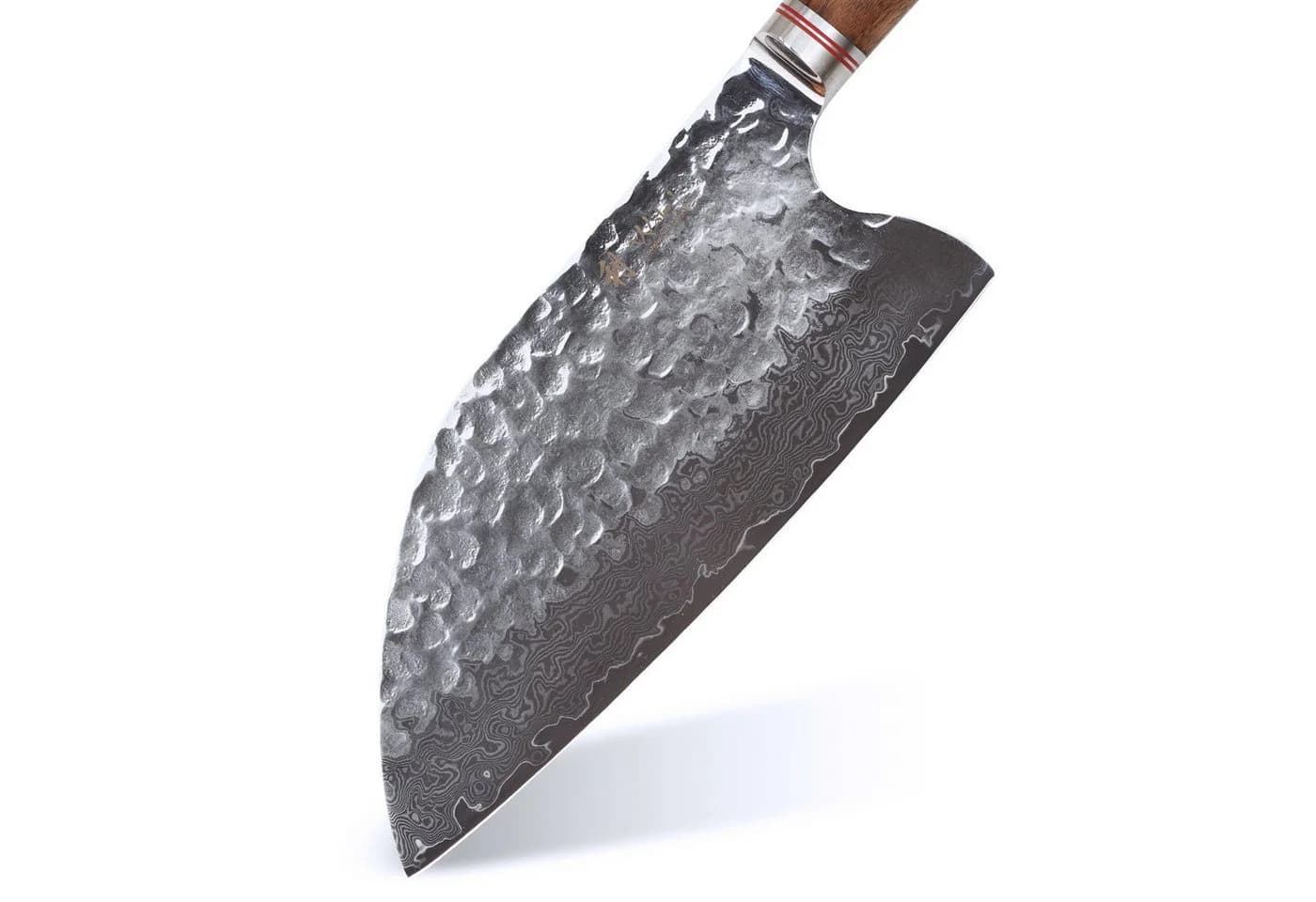 Wakoli Asiamesser Nussbaum Damast Premium Kochmesser 20,5 cm - Bild 5
