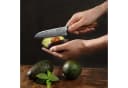 Wakoli Damast Santoku Messer 11cm VG-10 Kern Pakkaholzgriff Braun Bild 1