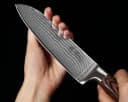 Wakoli Santoku Messer-Set 2-tlg. Damaststahl VG10 Pakkaholz Bild 5