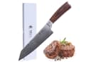 Wakoli Damastmesser Kiritsuke 20 cm VG10 Kern Pakkaholzgriff Bild 2