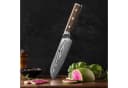 Wakoli Santoku Damastmesser 18cm VG-10 Kern Walnussholzgriff Bild 3