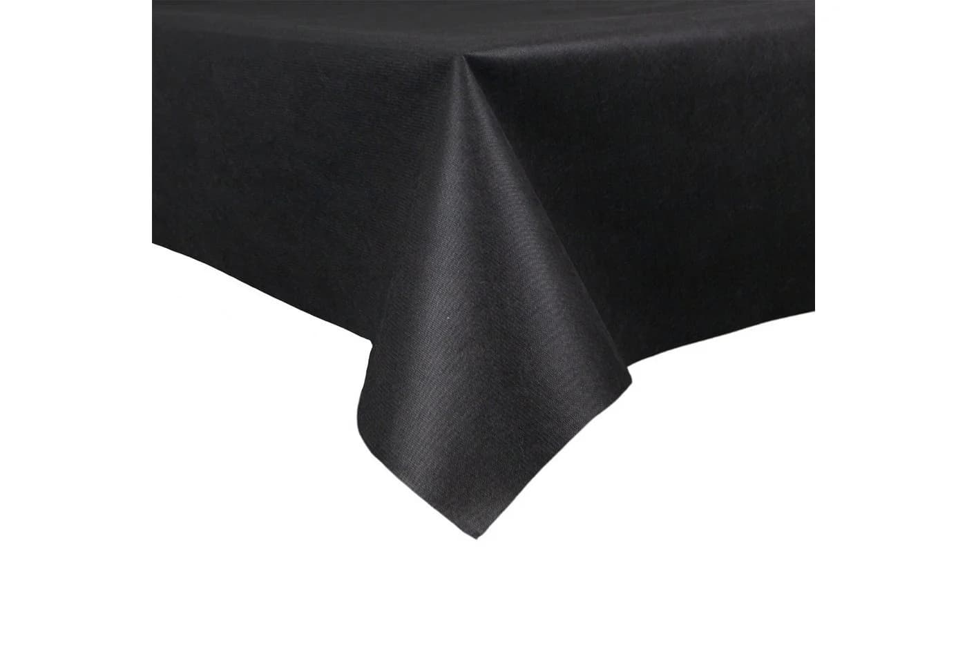 Sensalux Vliestischdecke Schwarz Öko-Tex 100 Lotuseffekt