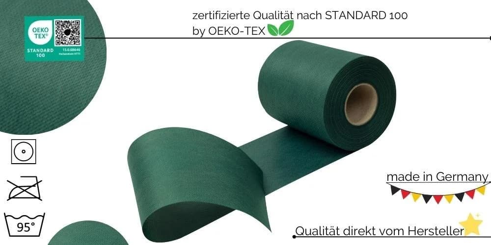 Sensalux Tischläufer Grün Vlies wasserabweisend - Bild 3