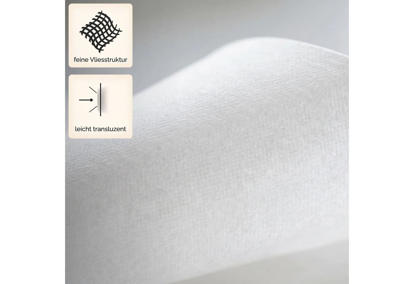 Sensalux Tischdeckenrolle Creme Lotuseffekt Vlies 1,10m x 25m - Bild 4