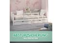 CADANI Bettschutzgitter Holz Bettgitter Kinderbett Rausfallschutz klappbar Bild 1