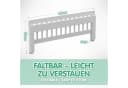 CADANI Bettschutzgitter Holz Bettgitter Kinderbett Rausfallschutz klappbar Bild 4