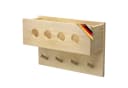 CADANI Wandgarderobe Kinder Massivholz Montessori Bild 2
