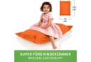 Green Bean Kinder-Sitzsack Orange 70x100cm EPS-Perlen Bild 1