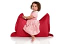 Green Bean Kinder-Sitzsack 70x100cm 70L EPS-Perlen Dunkelrot Bild 2
