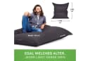 Green Bean Sitzsack XL Outdoor 120x160cm Anthrazit Bild 5