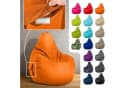 Green Bean Gaming Sitzsack Cozy mit Rückenlehne Orange Bild 1