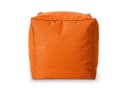 Green Bean Sitzsack-Hocker Pouf Cube Orange Bild 1