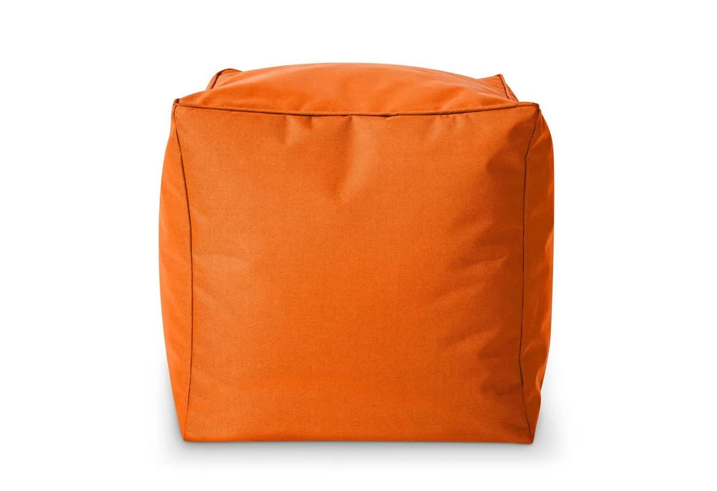 Green Bean Sitzsack-Hocker Pouf Cube Orange