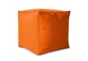 Green Bean Sitzsack-Hocker Pouf Cube Orange Bild 2