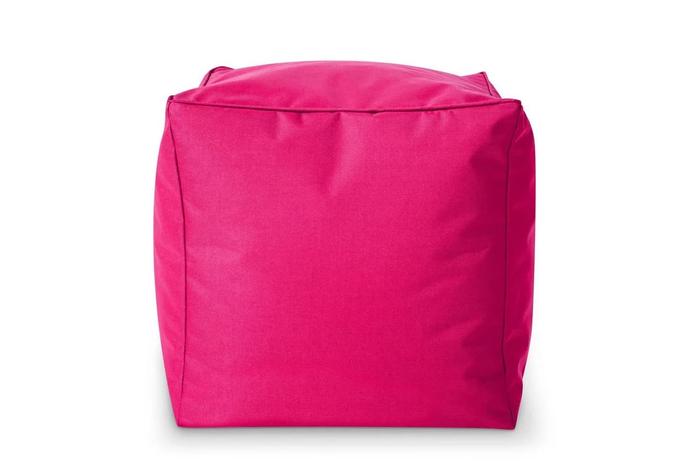 Green Bean Sitzsack-Hocker Pouf Cube Rosa 40x40x40cm