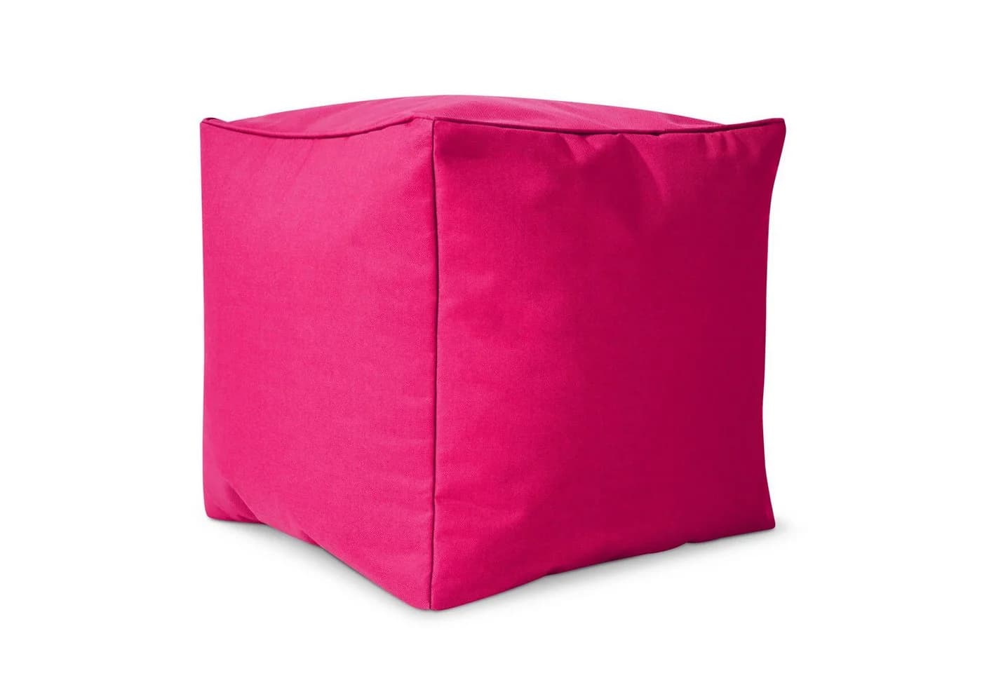 Green Bean Sitzsack-Hocker Pouf Cube Rosa 40x40x40cm - Bild 2