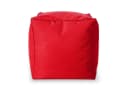 Green Bean Sitzsack-Hocker Pouf Cube 40x40x40cm Rot Bild 1