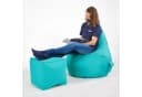 Green Bean Sitzsack-Hocker Pouf Cube 40x40x40cm Bild 3
