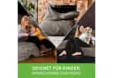 Green Bean Sitzsack XXL Cord Grau EPS-Perlen Füllung Bild 3