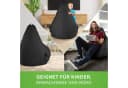 Green Bean Gaming Sitzsack + Hocker Cozy+Cube Schwarz 2er Set Bild 3