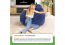 Green Bean Indoor Sitzsack Scoop Cord Dunkelblau XL Bild 4