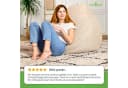 Green Bean Sitzsack Indoor Beige Leinen 200 Liter Bild 4