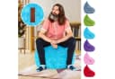 Green Bean Kindersitzsack Plüsch Blau EPS-Perlen Füllung Bild 1