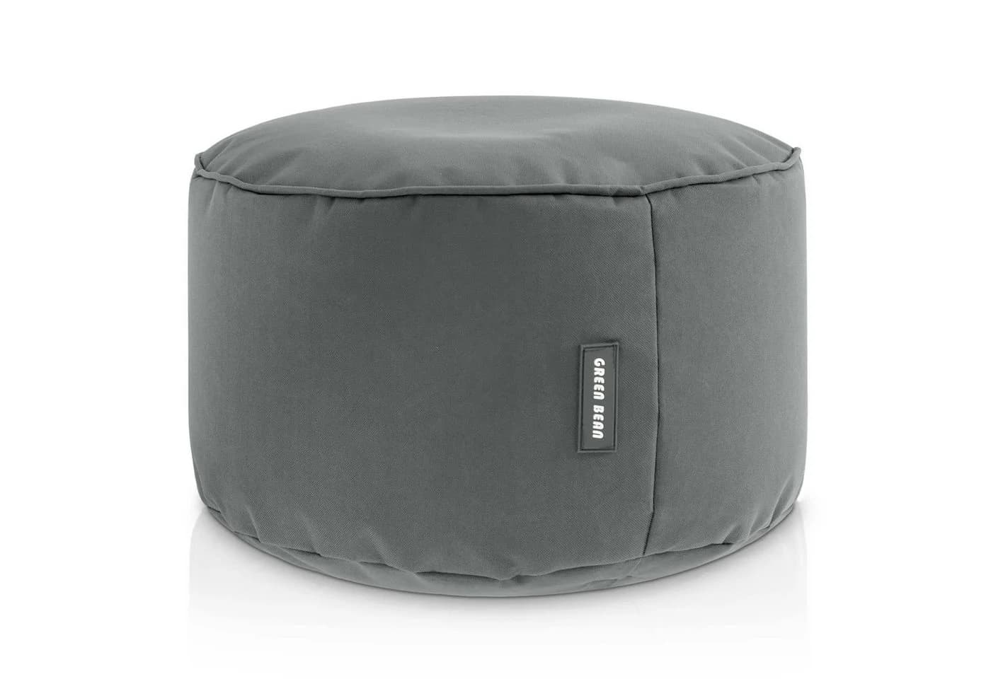 Green Bean Pouf Stay Grau - Vielseitiger Sitzwürfel mit EPS-Perlen - Bild 2