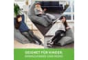 Green Bean Indoor Sitzsack Dreieck Grau Leinen-Look Bild 1
