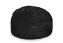 Green Bean Pouf Sitzsack-Hocker Fell-Optik Schwarz Bild 2