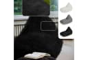 Green Bean Sitzsack Fell Triangle Schwarz 150x100x100cm Bild 1