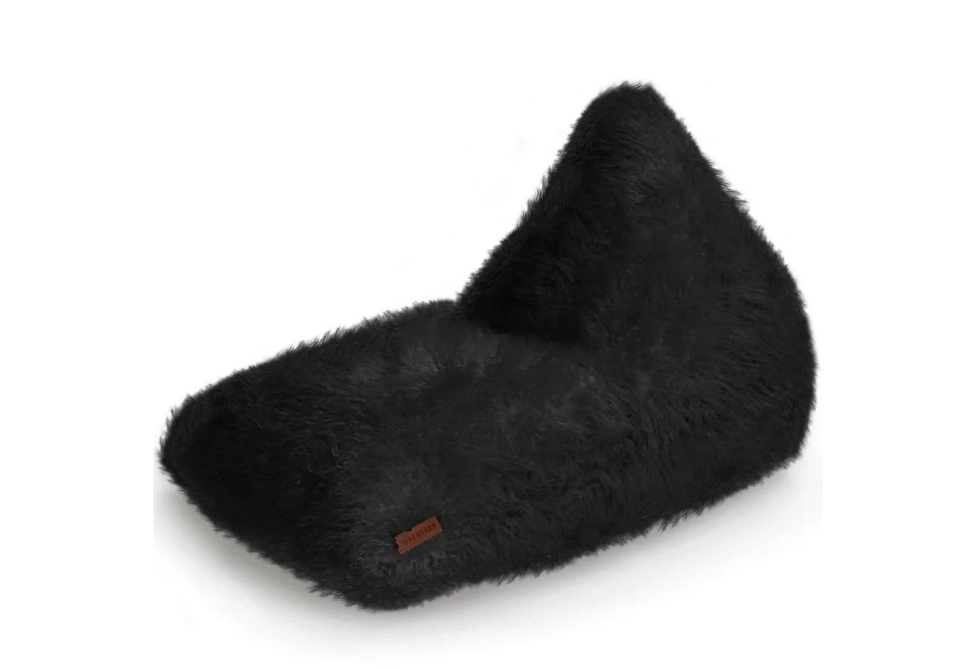 Green Bean Sitzsack Fell Triangle Schwarz 150x100x100cm - Bild 2