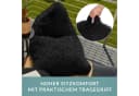 Green Bean Sitzsack Fell Triangle Schwarz 150x100x100cm Bild 5