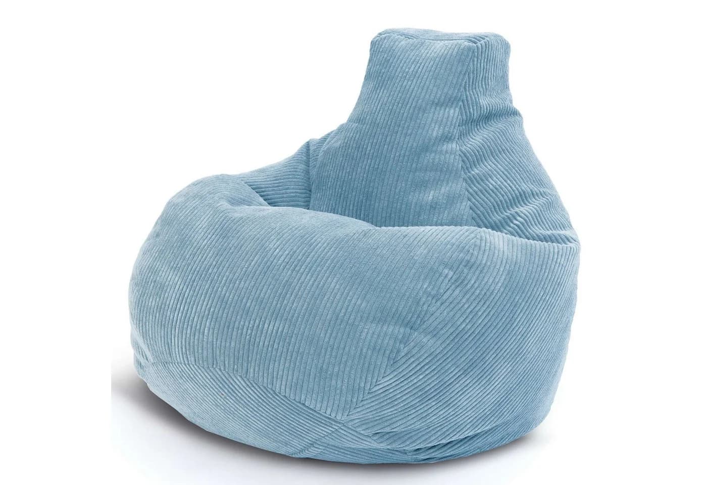 Green Bean Sitzsack Cozy Cord mit Rückenlehne Hellblau - Bild 2