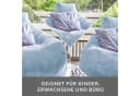Green Bean Sitzsack Cozy Cord mit Rückenlehne Hellblau Bild 3