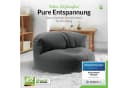 Green Bean Sitzsack Lounge mit Rückenlehne, wasserabweisender & abwaschbarer Bezug Bild 1