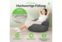 Green Bean Sitzsack Lounge mit Rückenlehne, wasserabweisender & abwaschbarer Bezug Bild 4