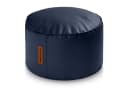 Green Bean Pouf Sitzsack-Hocker Kunstleder Stay rund Dunkelblau Bild 2