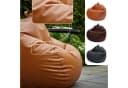Green Bean Sitzsack Scoop Indoor Kunstleder abwaschbar braun Bild 1