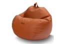 Green Bean Sitzsack Scoop Indoor Kunstleder abwaschbar braun Bild 2