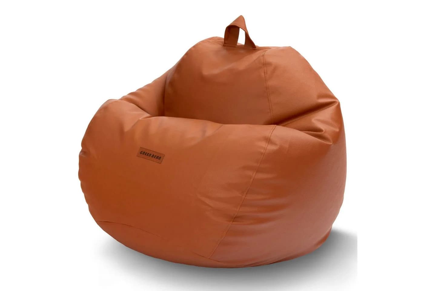 Green Bean Sitzsack Scoop Indoor Kunstleder abwaschbar braun - Bild 2