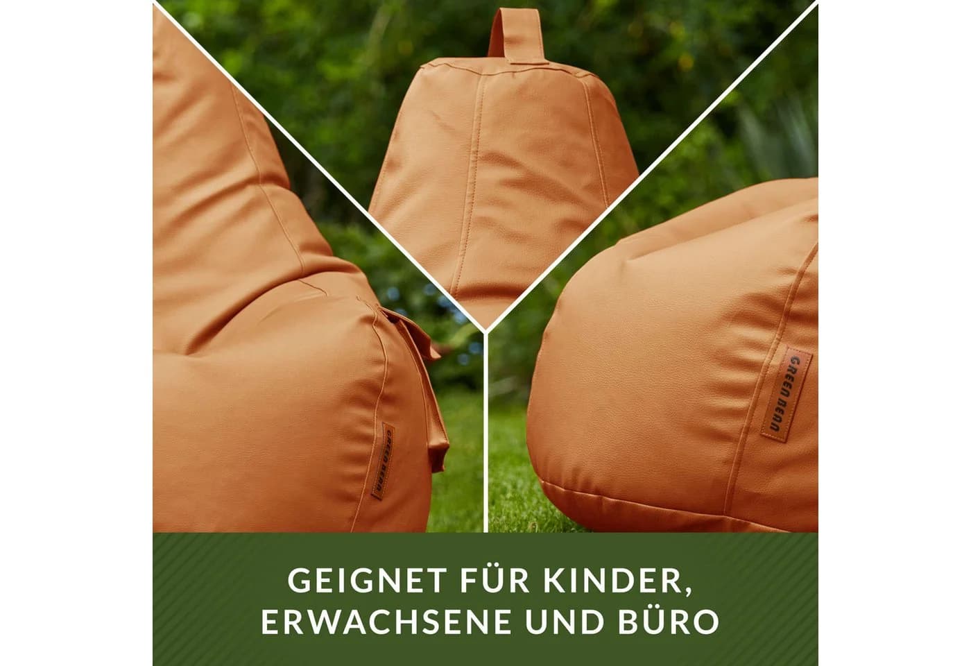 Green Bean Sitzsack Gaming-Sitzsack Kunstleder Cozy - Bild 3