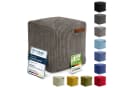 Green Bean Pouf Cube Cord Indoor Sitzhocker Sitzkissen Fußhocker Relax-Sessel Bild 1