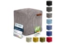 Green Bean Pouf Cube Cord Sitzhocker Fußhocker Relax-Sessel Bild 1