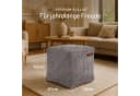 Green Bean Pouf Cube Cord Sitzhocker Fußhocker Relax-Sessel Bild 5