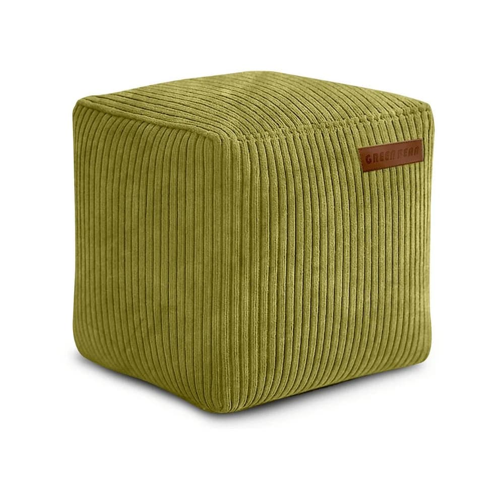 Green Bean Pouf Cube Cord Sitzhocker Sitzkissen Fußhocker Relax-Sessel Made in Germany - Bild 2