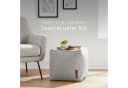 Green Bean Pouf Cube Linen Sitzhocker Fußhocker Relax-Sessel Made in Germany Bild 1