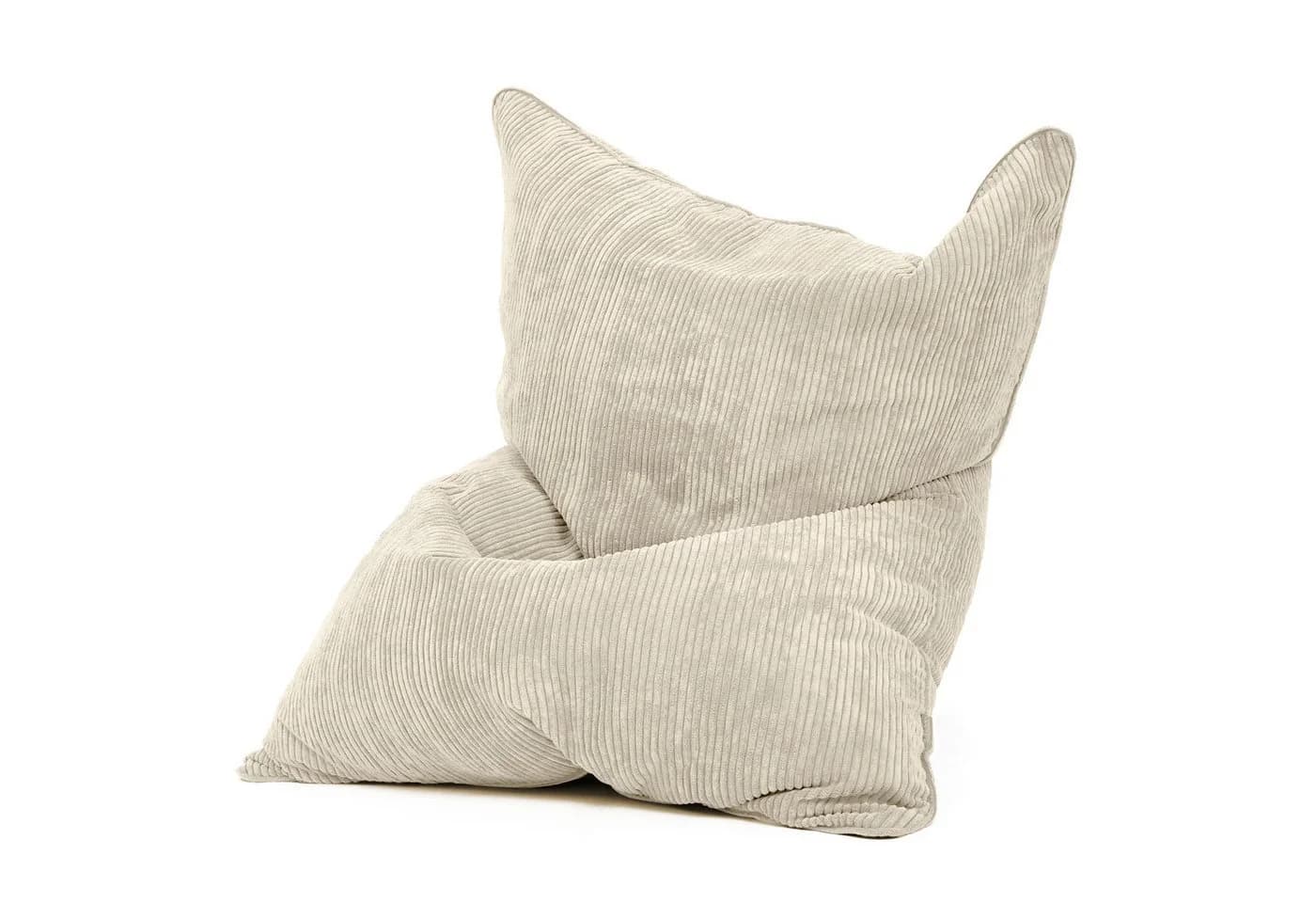 Green Bean Sitzsack XXL Cord Beige 370L EPS-Perlen - Bild 2