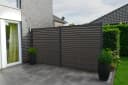 GartenLand Steckzaun Stockholm WPC Rhombus Anthrazit Bild 1