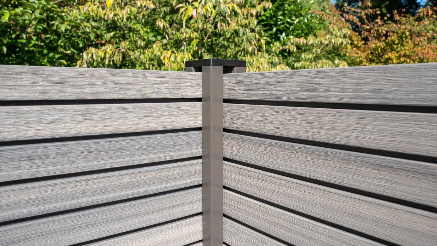 GartenLand Zaun Shadowline Co-extrudiert Amethystgrau - Bild 4